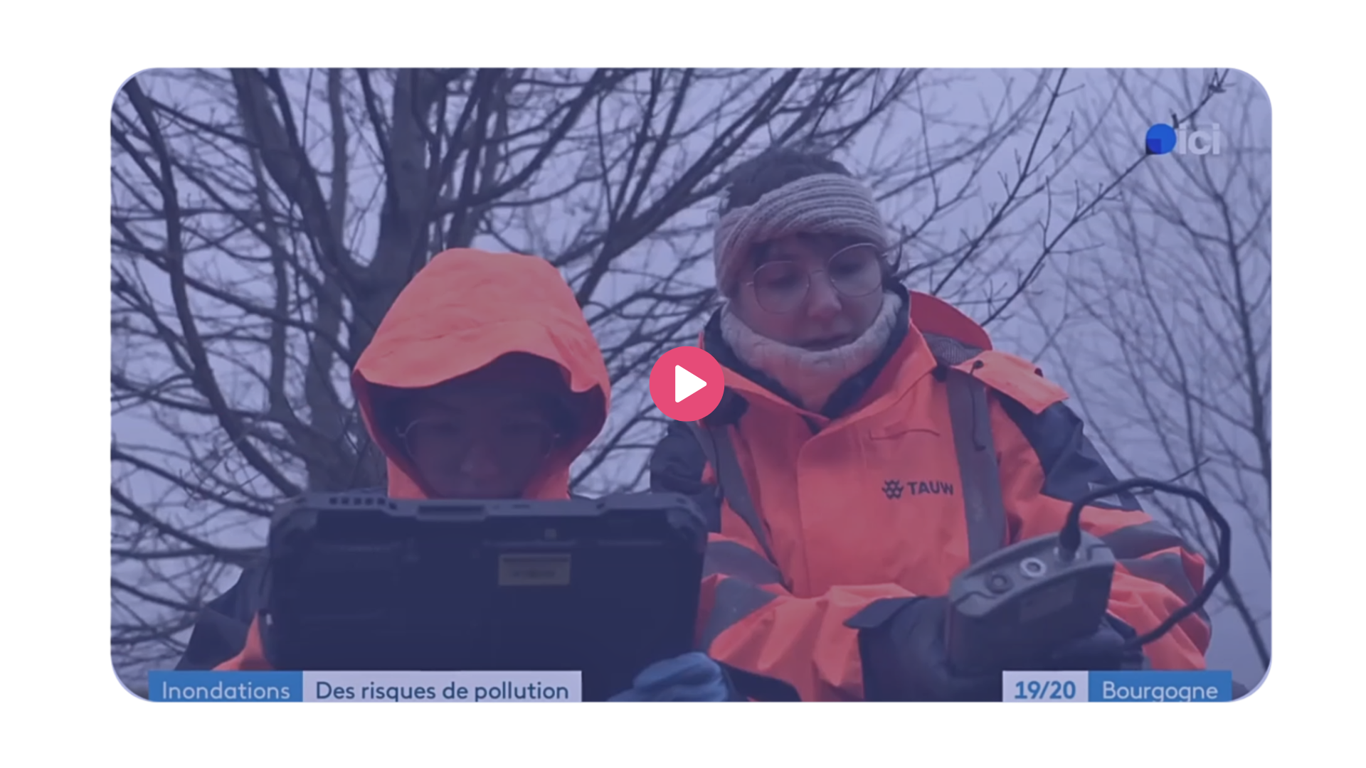 Pr&eacute;l&egrave;vement eaux pluviales TAUW France Dijon